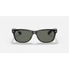 Rayban New Wayfarer Black W/Polar Green - Pt