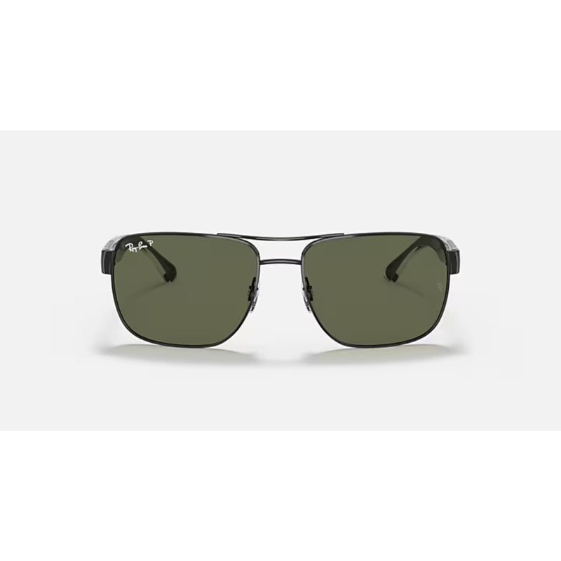 Rayban Black W/ Green - Mt