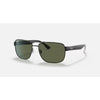 Rayban Black W/ Green - Mt