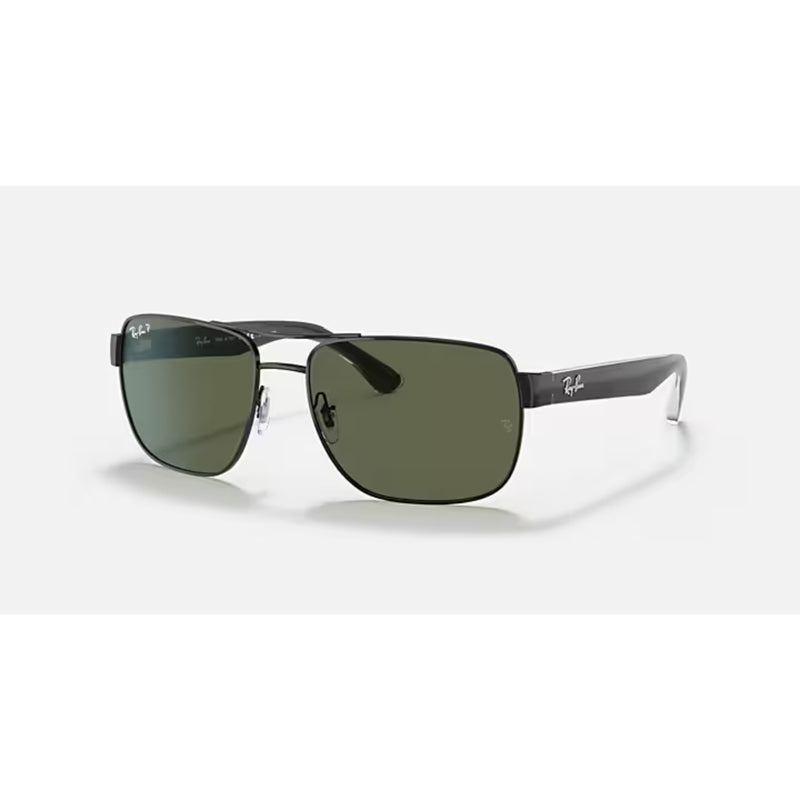 Rayban Black W/ Green - Mt