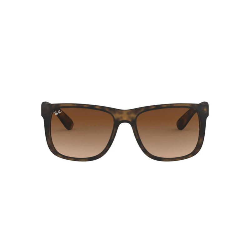 Rayban Justin Rubber Light Havana W/ Brown Gradient Dark