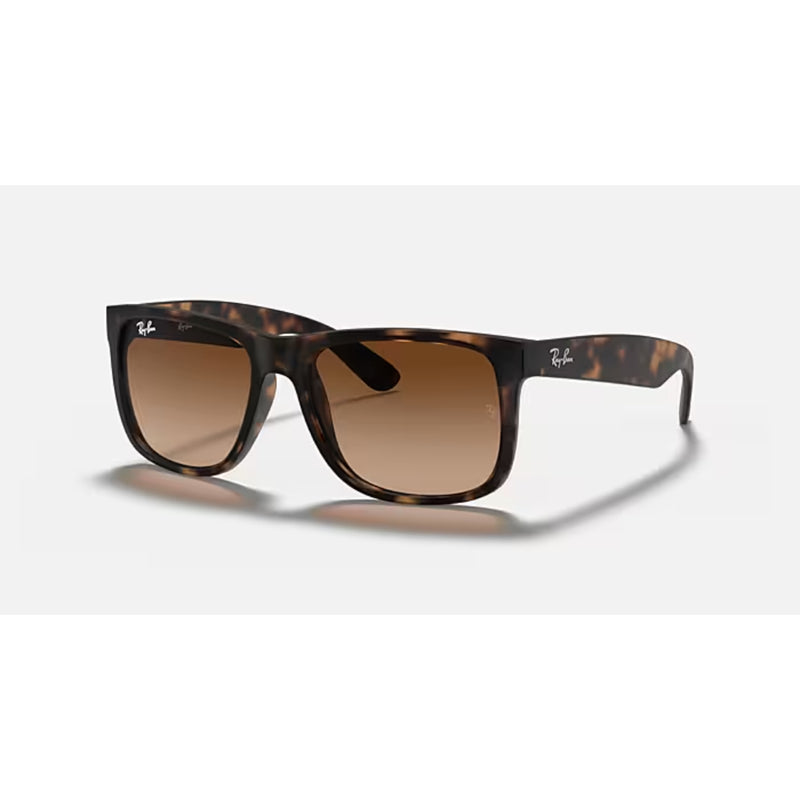 Rayban Justin Rubber Light Havana W/ Brown Gradient Dark