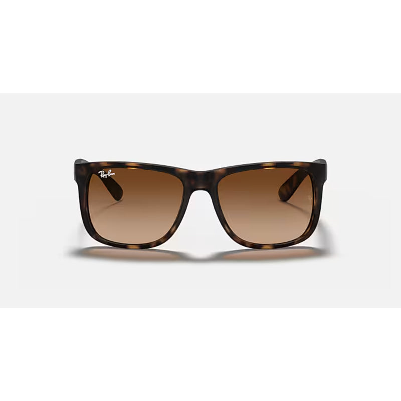 Rayban Justin Rubber Light Havana W/ Brown Gradient Dark