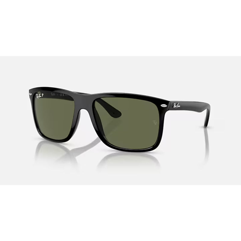 Rayban Boyfriend Two Black W/Polar Green