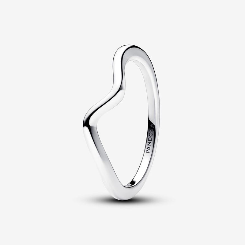 Wave sterling silver ring – Prouds PNG