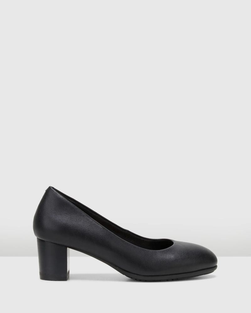 HUSH PUPPIES THE BLOCK HEEL BLACK