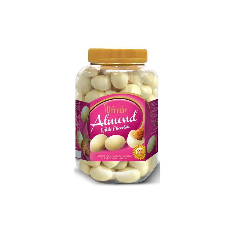 ALFREDO JAR ALMOND WHITE 450G