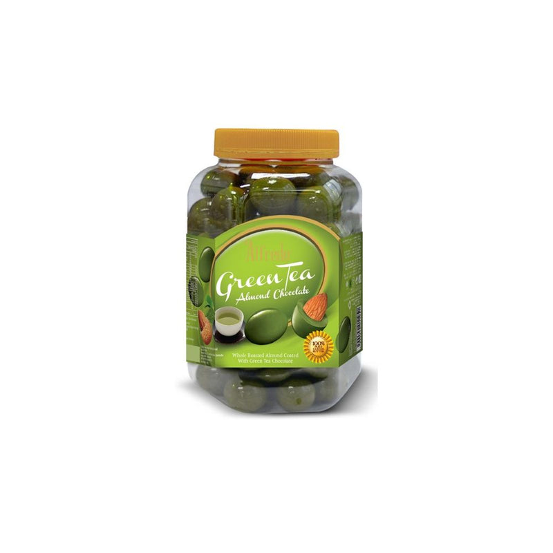 ALFREDO JAR GREEN TEA ALMOND - 450g