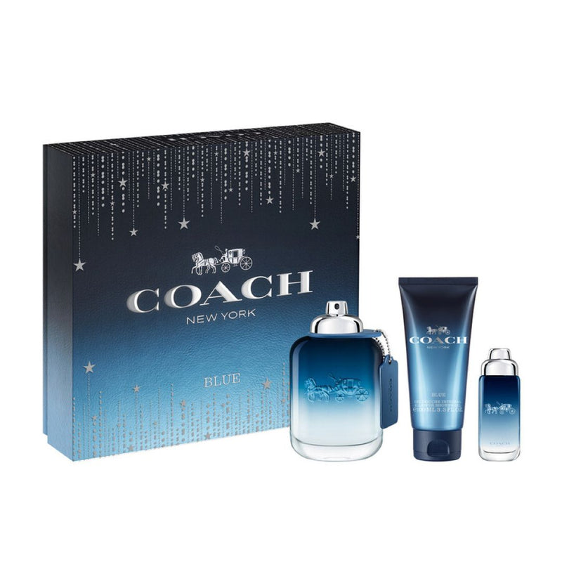 Coach Blue Man EDT 100ml+EDT 15ml+S/G 100ml