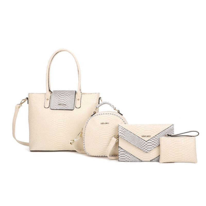 VERA MAY VEGAN FASHION BAG SET OF 4