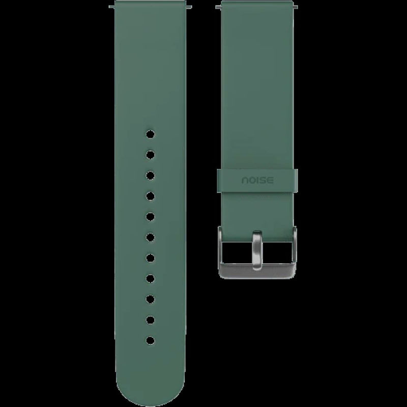 NOISE 22 MM SILICONE SMARTWATCH STRAY- GREEN