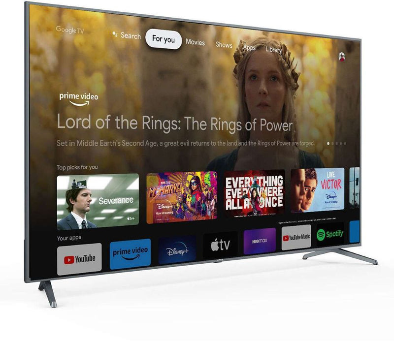 CHIQ 75 INCH UHD GOOGLE 4K UHD TV U75F8TG