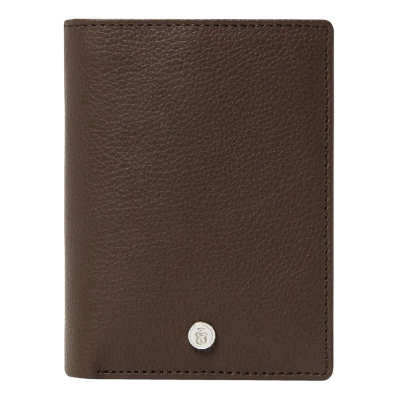 Festina Card holder with flap Button Brown