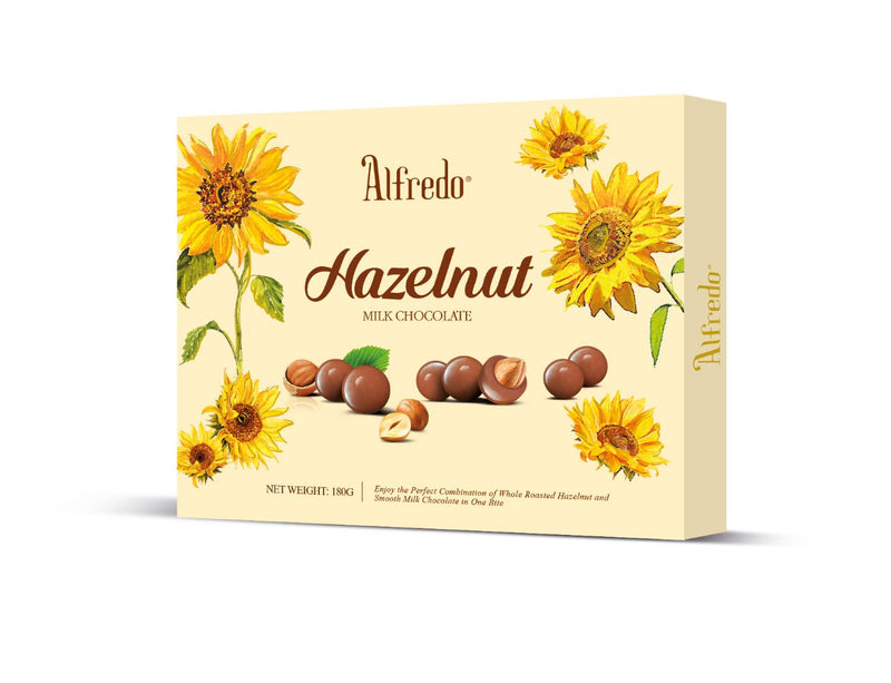 ALFREDO FLOWER BOX 180G -HAZELNUT