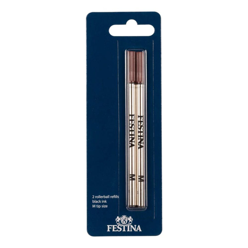 Festina 2 Roller metal refill black M