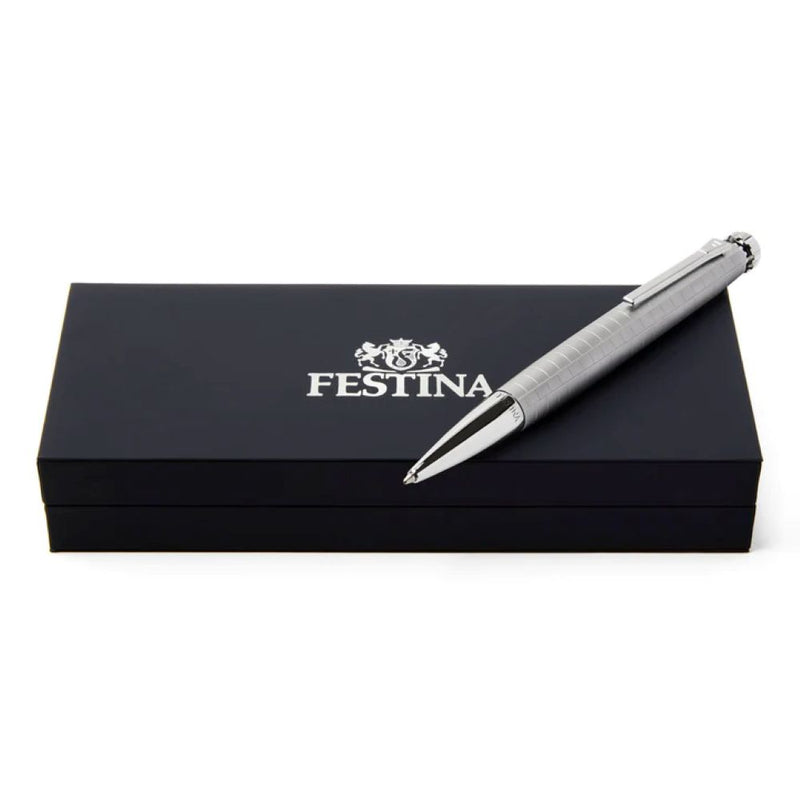 Festina Ballpoint pen Chronobike Band Chrome