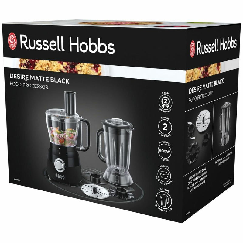 RH DESIRE MATTE BLK FOOD PROCESSOR
