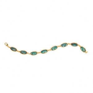 ARIKI PAUA BRACELET GOLD