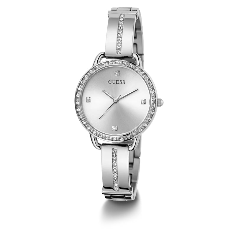 GUESS BELLINI LADIES SILVER