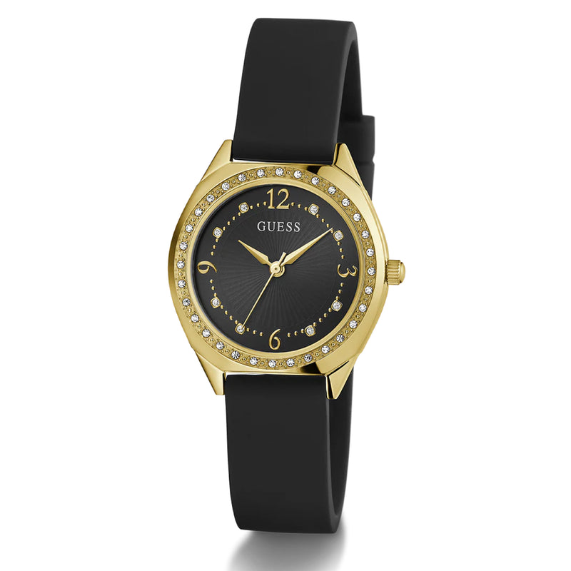 GUESS WOMEN'S 30MM GOLD PVD