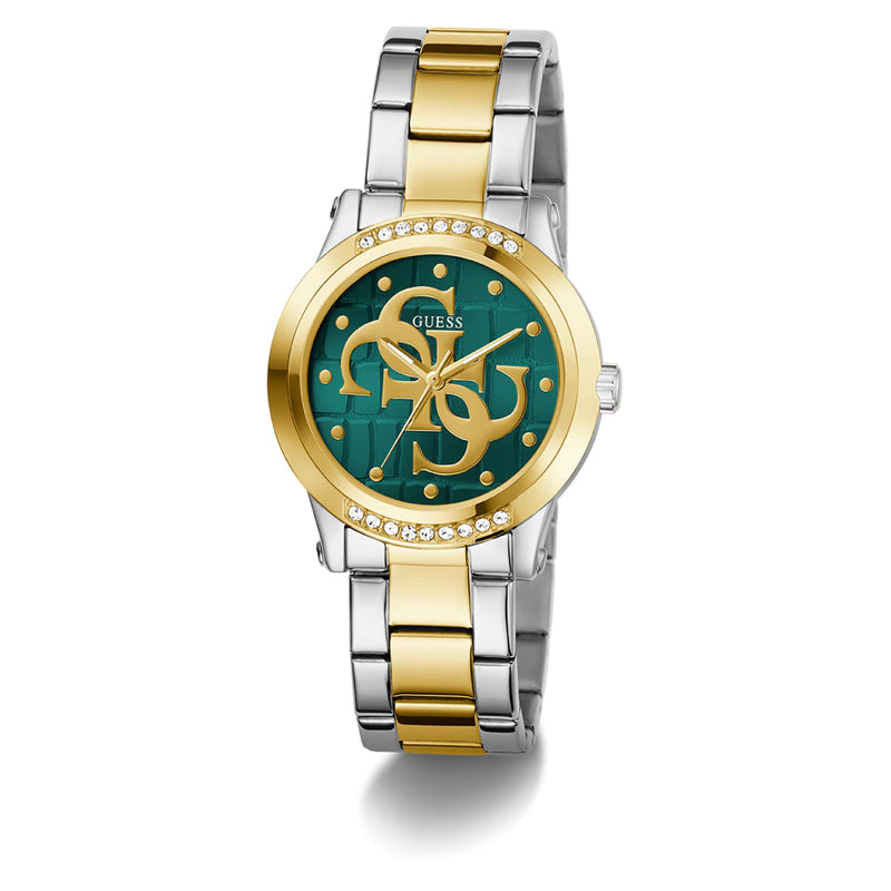 GUESS ANNETTE TWO-TONE GRN