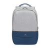 Rivacase Grey/Dark Blue Anti-Theft Laptop Backpack 17.3"" / 6"