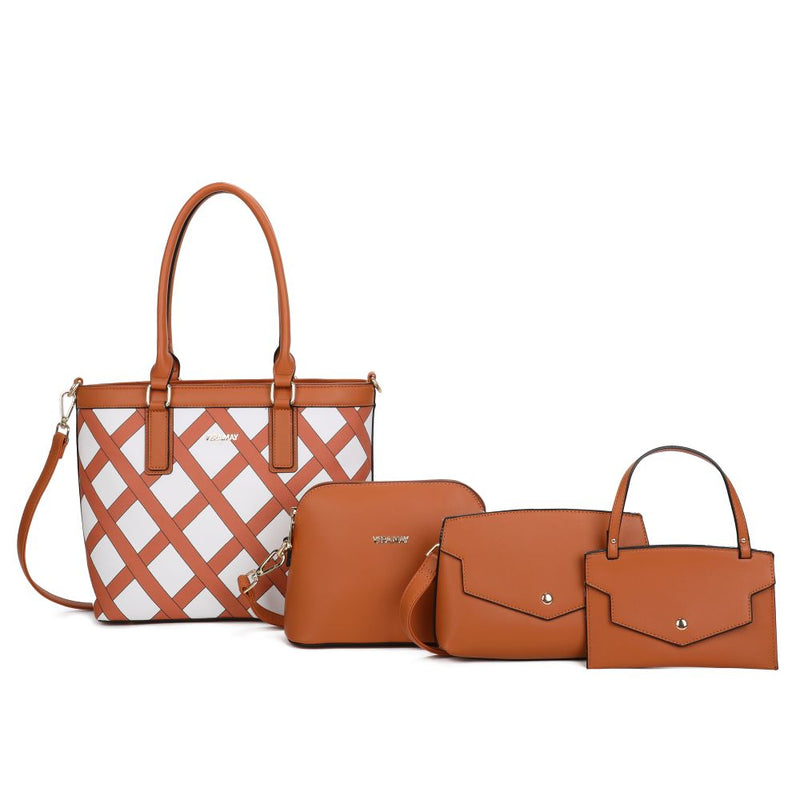 VERA MAY VEGAN FASHION BAG SET OF 4