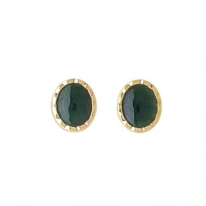 ARIKI JADE EARRINGS GOLD