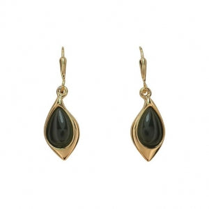 ARIKI JADE EARRINGS GOLD
