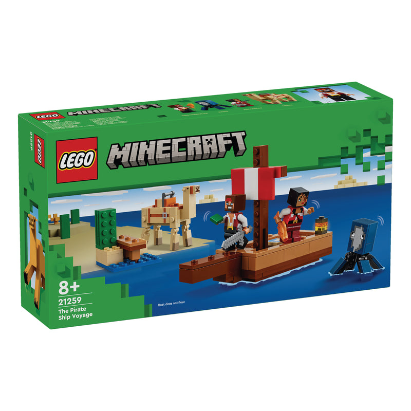 LEGO MINECRAFT THE PIRATE SHIP VOYAGE