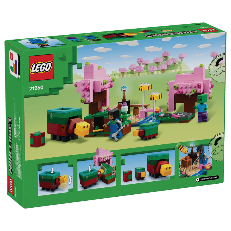 LEGO MINECRAFT THE CHERRY BLOSSOM GARDEN