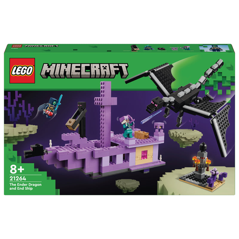 LEGO MINECRAFT THE ENDER DRAGON AND END SHIP