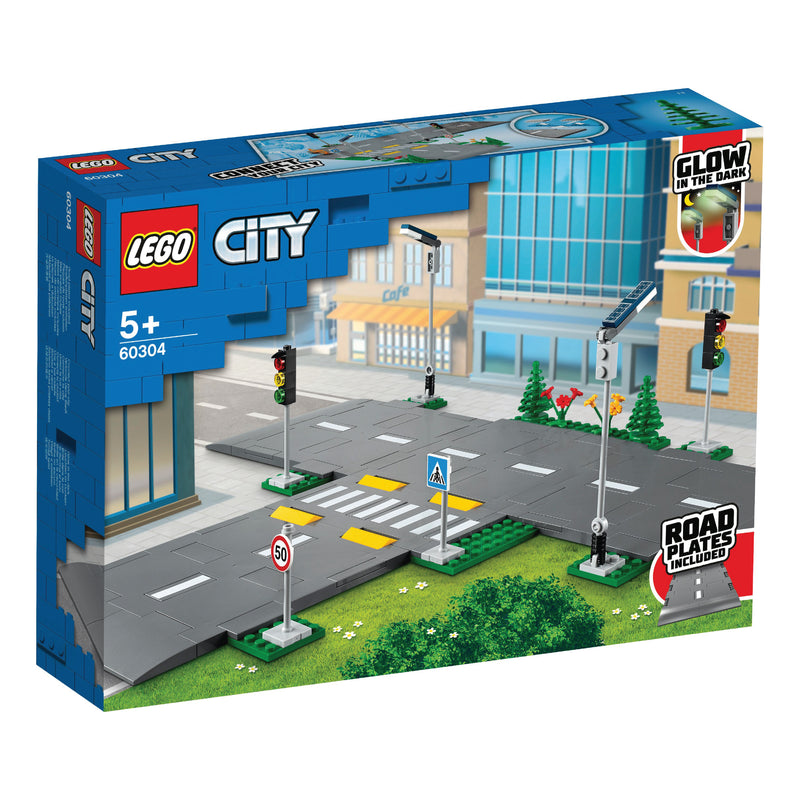 LEGO CITY ROAD PLATES