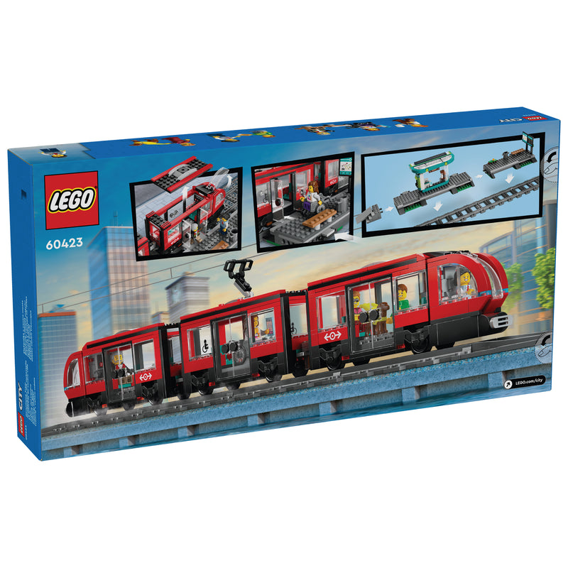 LEGO CITY DOWNTOWN STREETCAR AND STATION