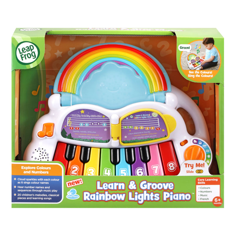 LEAP FROG LEARN & GROOVE RAINB RAINBOW LIGHT PIANO TM LF UK