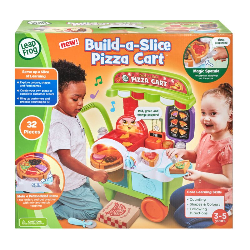 LEAP FROG BUILD-A-SLICE PIZZA CART LF UK