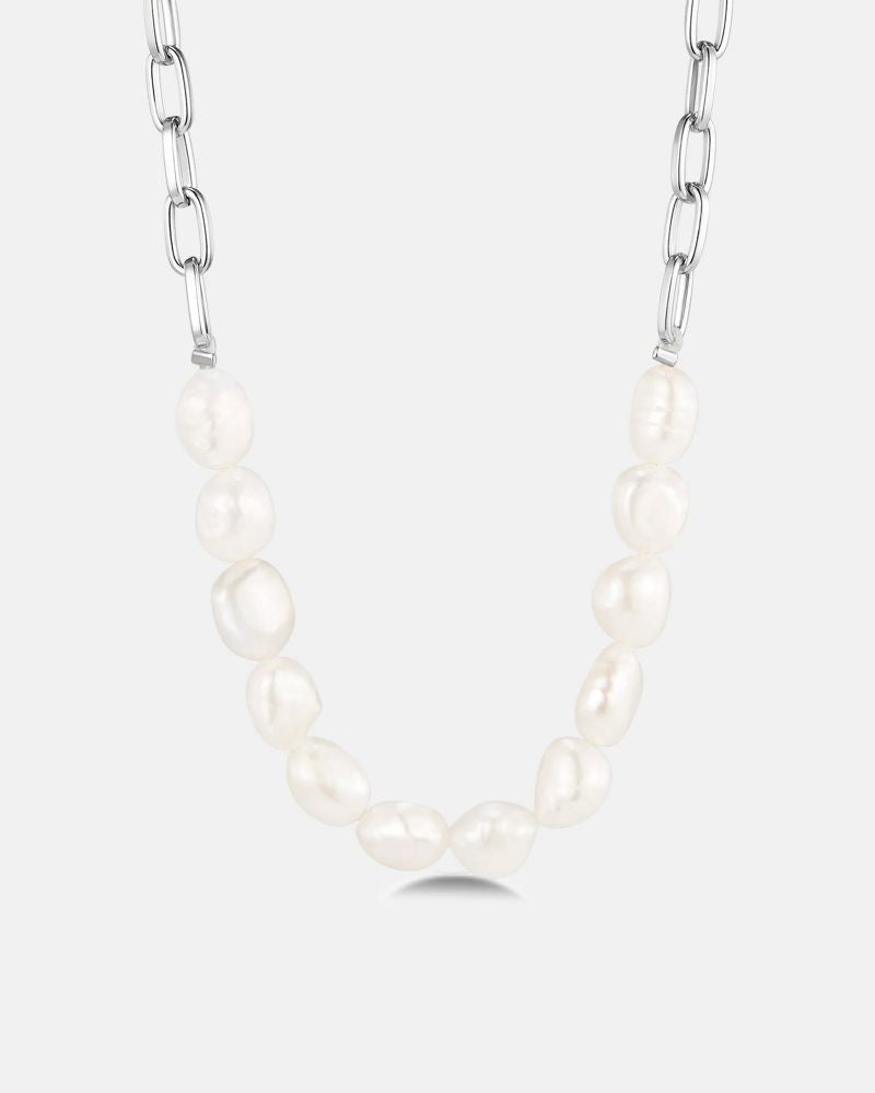 IMI BAROQUE CENOTE SILVER NECK NECKLACE