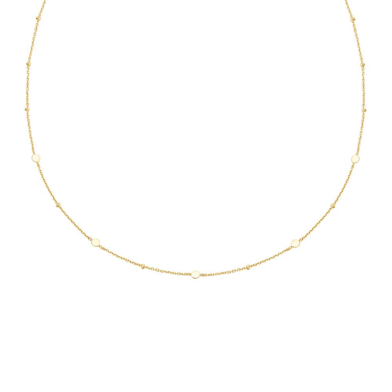 ANIA HAIE VOYAGER GLD DISC STATION N/L 40.5+