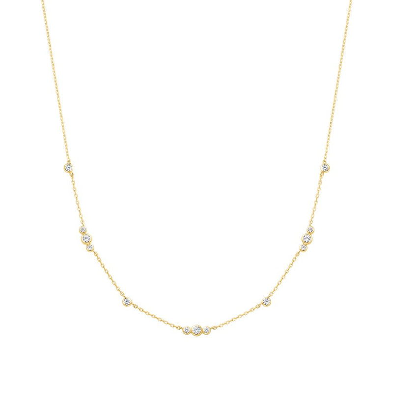 ANIA HAIE #5 DAINTY GLD CZ BE NL 38+5CM