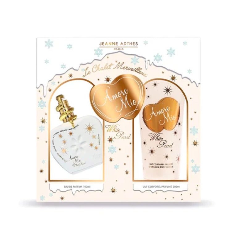 Jeanne Arthes Amore Mio White Pearl EDP 100ml + Body Lotion 200ml
