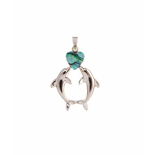 ARIKI PAUA PENDANT PALLADIUM P