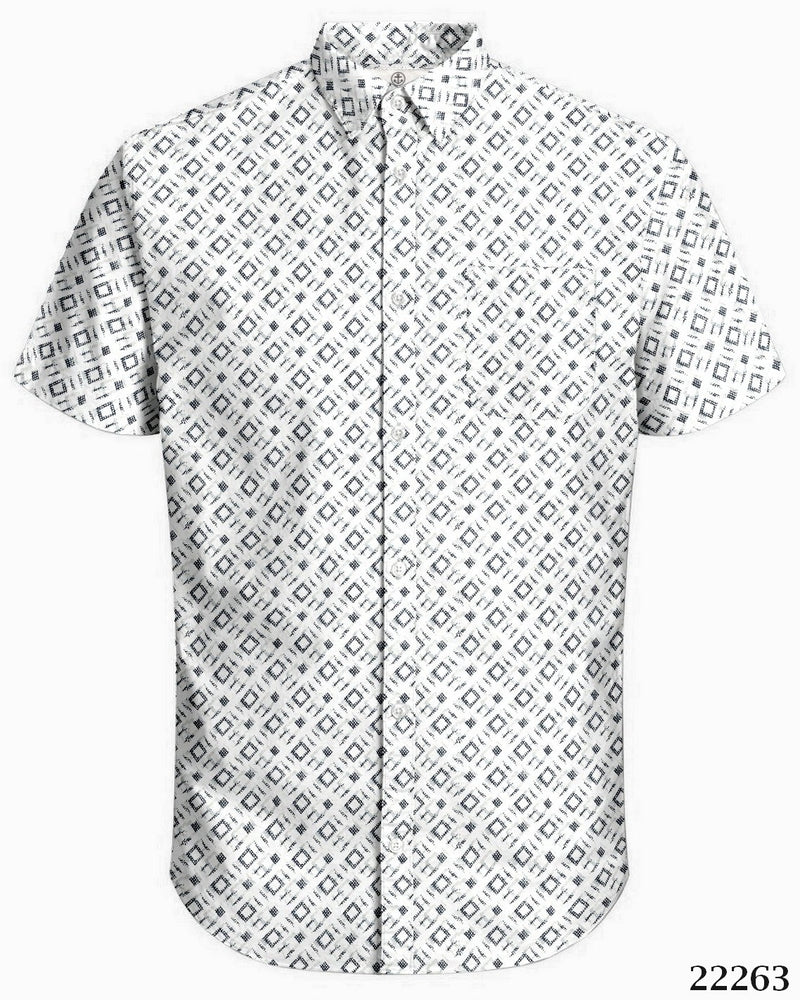 Harbour Bay Short Sleeve Shirt White