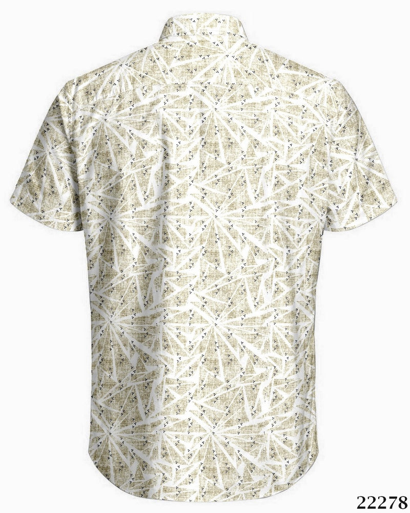 Harbour Bay Short Sleeve Shirt Beige