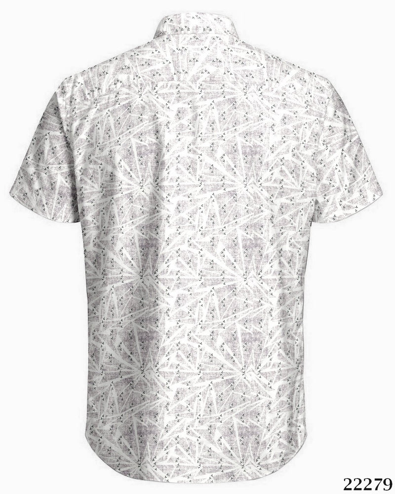 Harbour Bay Short Sleeve Shirt Grey