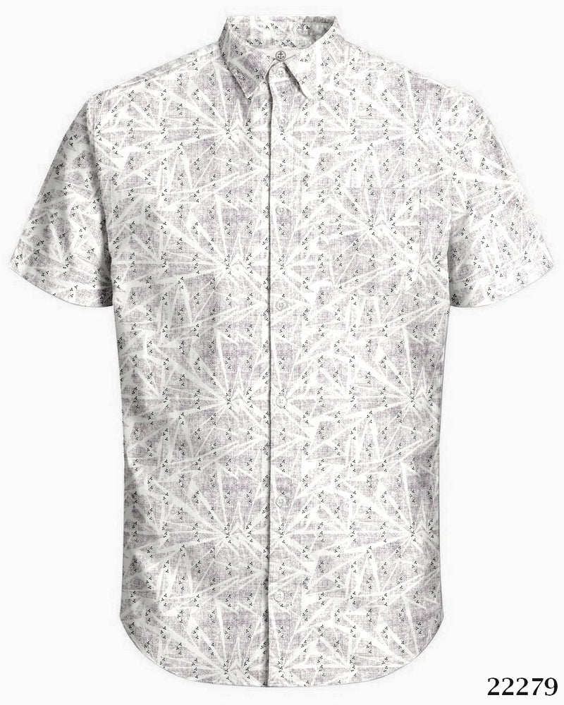 Harbour Bay Short Sleeve Shirt Grey