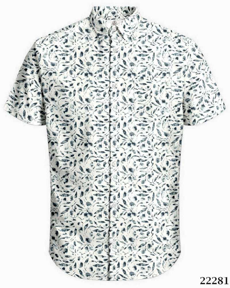 Harbour Bay Short Sleeve Shirt Grey