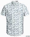 Harbour Bay Short Sleeve Shirt White Blue