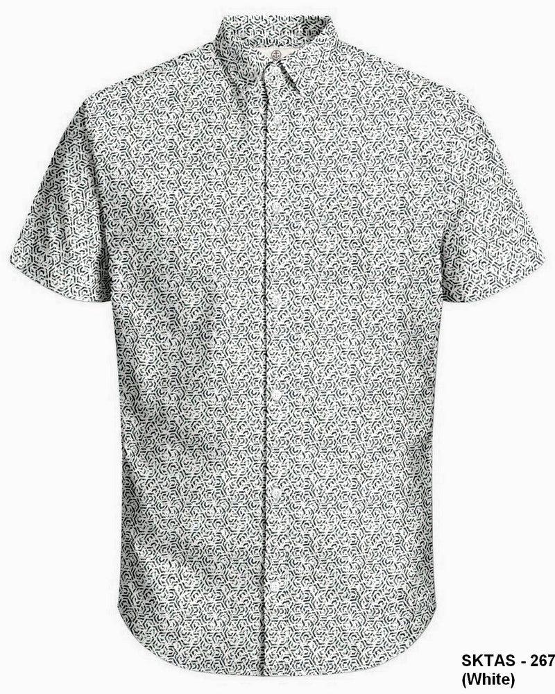 HARBOUR BAY MENS S/S SHIRTS WHITE S