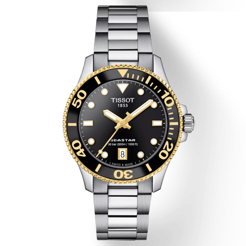 TISSOT SEATAR 1000 36MM WATCH