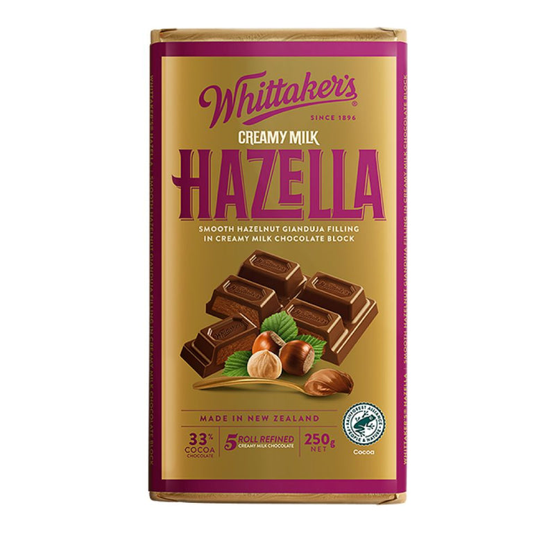 Whittakers Hazella Block 250g